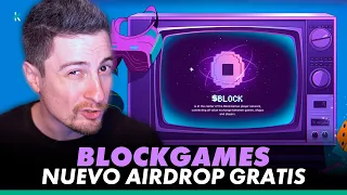 🎲 ¡El AIRDROP GRATUITO de BLOCKGAMES! 🎲