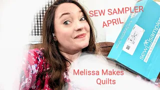 What's Inside the April Sew Sampler Box 2024