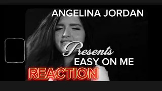 Angelina Jordan - Easy On Me (Adele Cover) REACTION #angelinajordanreaction #angelinajordan #adele