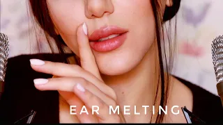 ASMR Ear Melting Mouth Sounds & Ear To Ear Whispers ✨