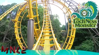 Loch Ness Monster 4K On-Ride POV (Multi-Angle) - Busch Gardens Williamsburg // No Copyright