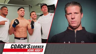 Coach's Corner: Henri Hooft | UFC Connected