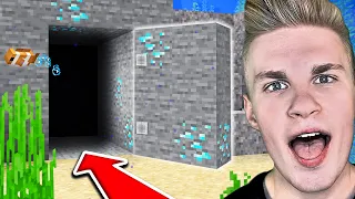 PIERWSZA PODWODNA TAJNA BAZA w NASZYM MIEŚCIE w Minecraft! 😱 (nikt nie wie)