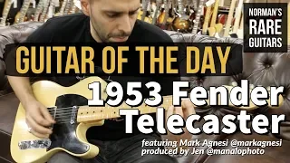Guitar of the Day: 1953 Fender Telecaster | Norman's Rare Guitars