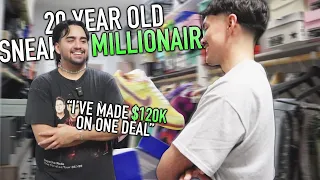 Meet The 20 Year Old Sneaker Reseller Who Went From 9-5 To Millionaire In 3 Years