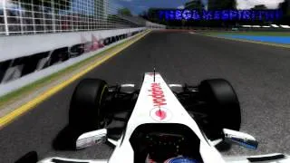 rFactor F1 2012 Jenson Button Onboard Albert Park Melbourne Australian Grand Prix 1080p Full HD