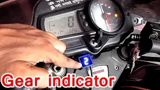 gear indicator installation on apache RTR 160