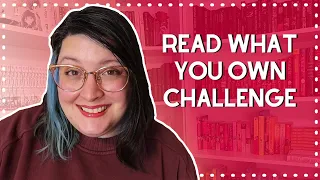 Read What You Own Reading Challenge | 2023 Reading Challenge to shrink your unread books