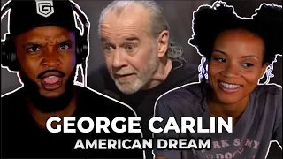 FIRST TIME! 🎙 George Carlin - American Dream REACTION