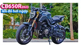 Đánh giá có sao nói vậy Honda CB650R 2023 quá trời đồ chơi.