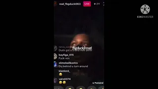 King Von Joins Fbg Duck Live To Piss Him Off 🤣 "Get Back Gang"