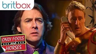 Del Boy Calls Rodney for the £50,000 Question | Only Fools and Horses