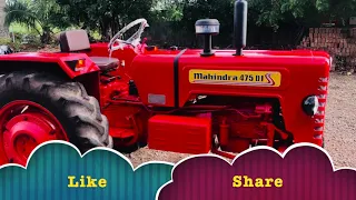 Mahendra Tractor 🚜 475di Restoration full colour 😱 brand new