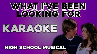 KARAOKE What I've Been Looking For (Reprise) (From "High School Musical")