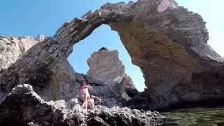 Самый лучший пляж (бухта) на острове Родос Греция