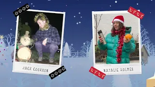 Natalie Holmes & Jack Cookson ✦ Christmas Outside ✧ (Official Lyric Video)