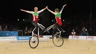 Fabienne Gamper / Rahel Nägele Finale - WM 2017 in Dornbirn | Kunstrad