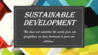 Sustainable Development PowerPoint Presentation By Abhimanyu Dhanwadia
