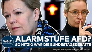 EKLAT IM BUNDESTAG: "Wir müssen die Demokratie wahren!" – Ampel-Alarm gegen die AfD