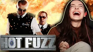 "HOT FUZZ" is crazy (2007) REACTION First Time Watching