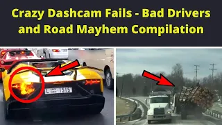 Crazy Dashcam Fails - Bad Drivers and Road Mayhem Compilation | 24 hoursLK #01