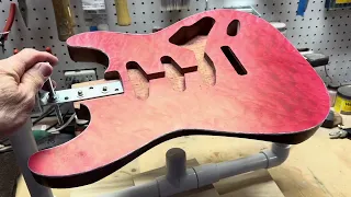 Guitar holder build