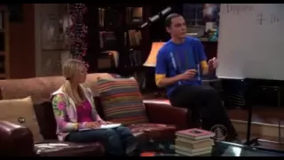 The Big Bang Theory - Sheldon teaches Penny Physics