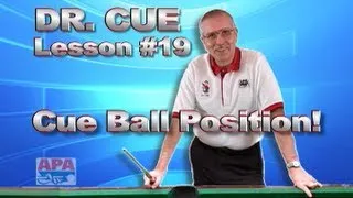 APA Dr. Cue Instruction - Dr. Cue Pool Lesson 19: Side (Lateral) Spin Practice