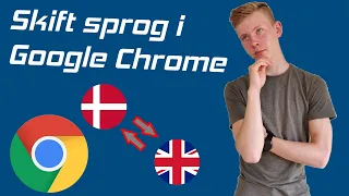 Skift sprog i Google Chrome