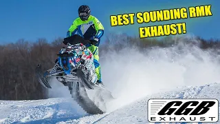 Best Sounding RMK 800 Exhaust! - GGB Mountain Can