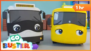 Bandit Steals the Cookies! - Mommy's Surprise | Go Buster - Bus Cartoons & Kids Stories