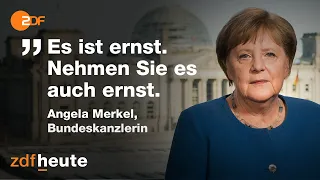 Corona-Krise - Merkel: Es ist ernst!