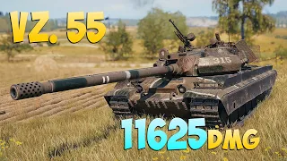 Vz. 55 - 4 Frags 11.6K Damage - Not always records! - World Of Tanks