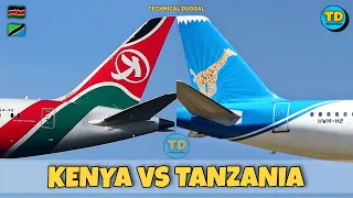 Kenya Airways Vs Air Tanzania Comparison 2022! 🇰🇪 Vs 🇹🇿