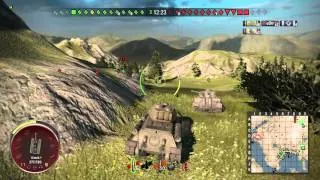 World of Tanks ps4 т34-85 воин#M 6-ой в прыжке))