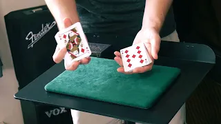 tutorial CRAZY and EASY card trick self-working slop shuffle triumph magic