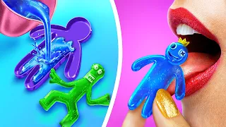 Как сделать другом Синего из Радужных друзей | RAINBOW FRIENDS в реальной жизни!