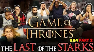 Game of Thrones - 8x4 The Last of the Starks [Part 2] - Group Reaction
