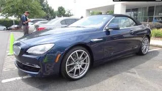 2012 BMW 650i Convertible Start Up, Exhaust, and In Depth Tour