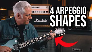 4 Arpeggio Shapes to Master The Fingerboard