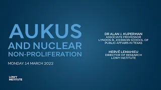 AUKUS and nuclear non-proliferation