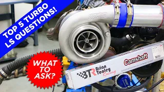 TOP 5 JUNKYARD TURBO LS QUESTIONS FOR BEGINNERS! BUILDING A TURBO LS? WHAT ARE THE BEST QUESTIONS?