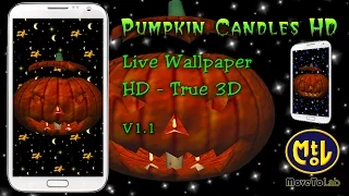 Pumpkin Candles HD Live Wallpaper - v 1.1