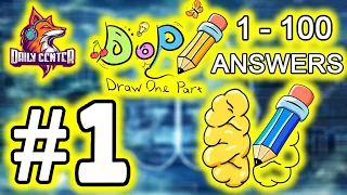 DOP: Draw One Part Levels 1 - 100 Gameplay Walkthrough All Answers | Say