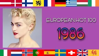 European Hot 100 - Number Ones of 1986