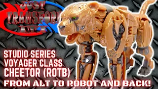 JUST TRANSFORM IT!: Studio Series Voyager Cheetor (RotB)