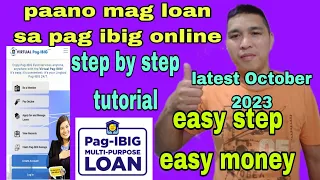 paano mag loan sa pag ibig online. step by step tutorial gamit ang virtual pagibig