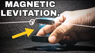 MAGNETIC LEVITATION | EASY SCIENCE EXPERIMENTS TO DO AT HOME.| RIK'S EXPERIMENTS.