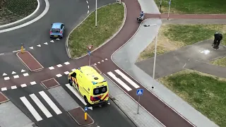 Ambulance Kennemerland met Spoed naar ziekenhuis vanaf ongeval Steentijm | 03/05/2022