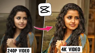 Convert Low quality video in 4K Quality | capcut tutorial | Capcut editing telugu